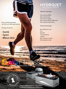 Massage Hydro Massant Hydro Jet Hydro Massage MASSAGE SUR L’EAU AVEC L’HYDO-JET WELLSYSTEM chez DailyFitness